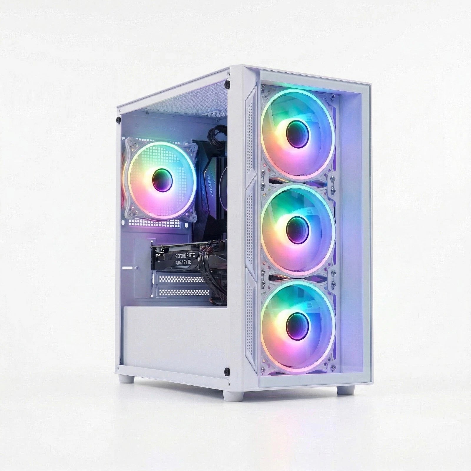 FrostCore RGB Gaming Setup