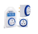 Status 24 Hour Segment Timer Switch Programmable On Off Function UK Mains Plug