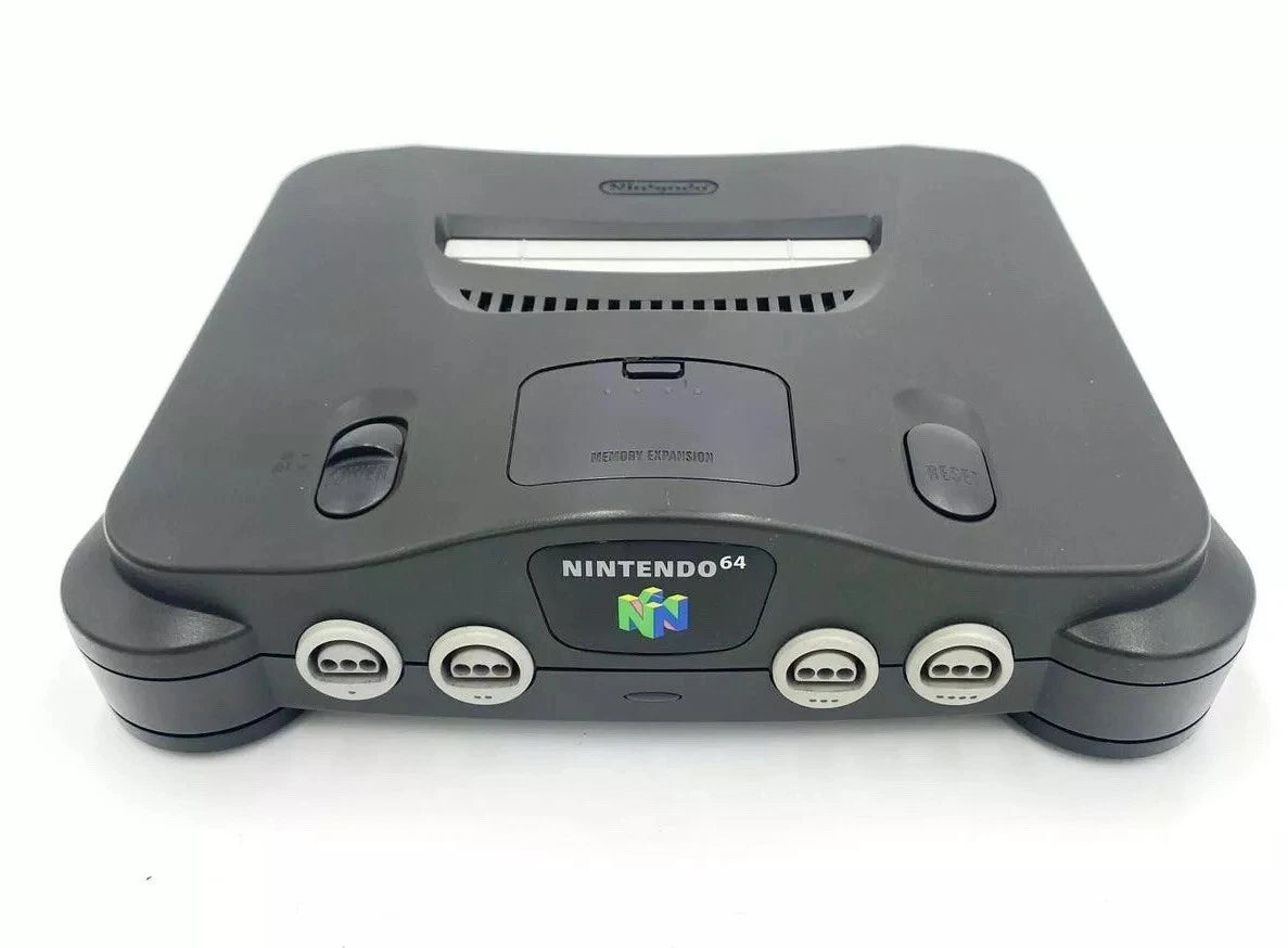 N64 Nintendo 64 Console "Region Free" N64 Console+UP TO 4 NEW CONTROLLERS +Cords