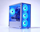 White Gaming PC RTX 3050 Intel i7 16GB RAM 1TB SSD Windows 11 WiFi RGB Desktop