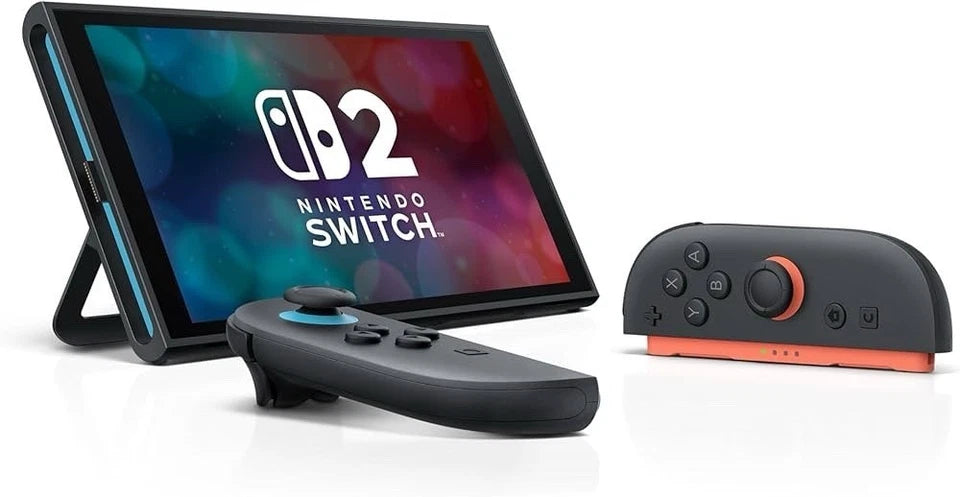 Nintendo Switch 2 Handheld Console System + Mario Kart World Bundle in Mint Cond
